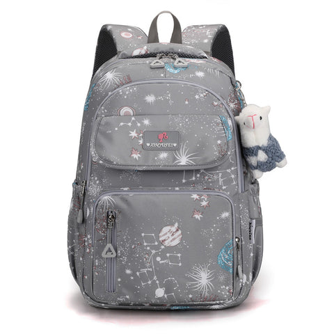 Women's Fashion Print Large Capacity Backpack