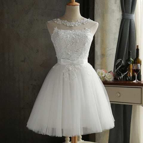 Women's Short Banquet Evening Dress