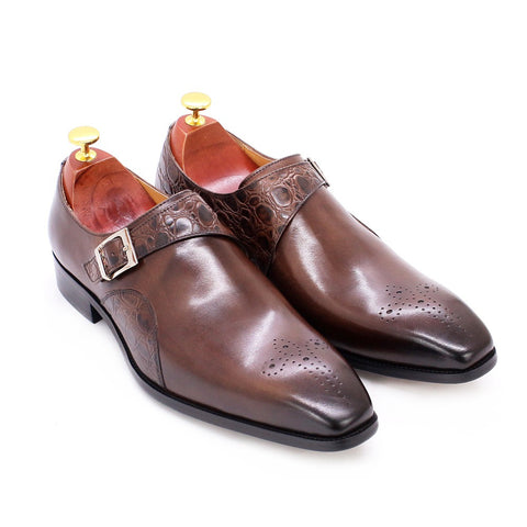 Summer New Leather Shoes Cowhide Leather Business Casual Men's Trend British Style