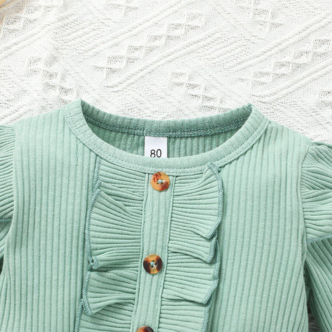 Spring And Autumn Baby Cute Mesh Skirt Girls Pit Strip Long Sleeves