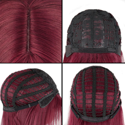 Women's Fashion Medium-length Chemical Fiber Wig Headgear