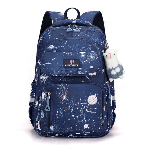 Women's Fashion Print Large Capacity Backpack