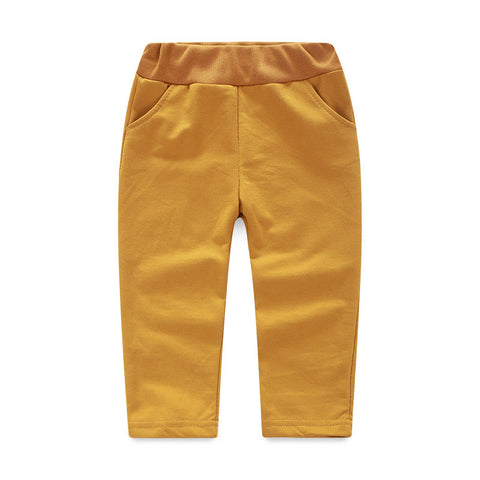 Casual Children Cartoon Long Sleeve Sweater Little Kids' Track Pants