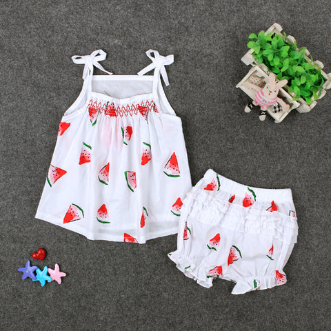 Watermelon patterned children's suit