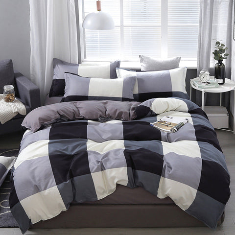 Single piece quilt cover for bedding