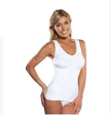 Women's seamless plastic tops Yoga abdomen sports vests with bras