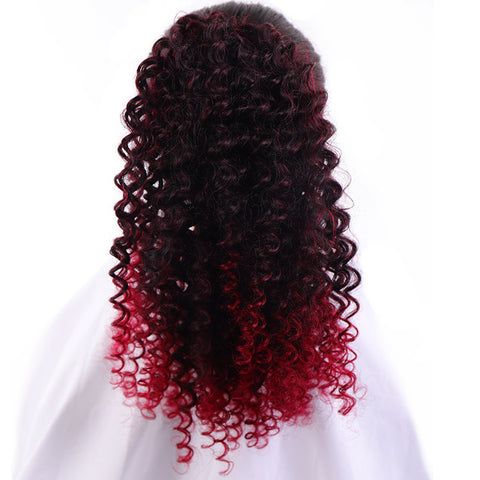 Women's Faux Ponytail Short Wig Head Cover
