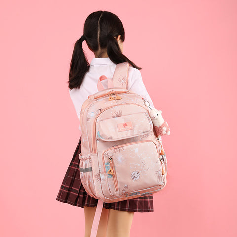 Women's Fashion Print Large Capacity Backpack