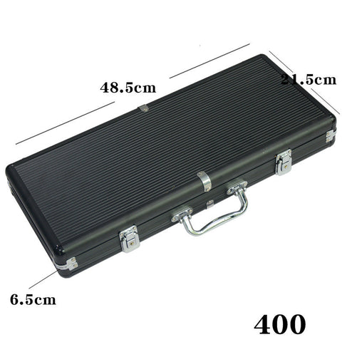 Portable Aluminum Box Texas Holdem Poker Chip Box Chip Box Aluminum Box Storage Box