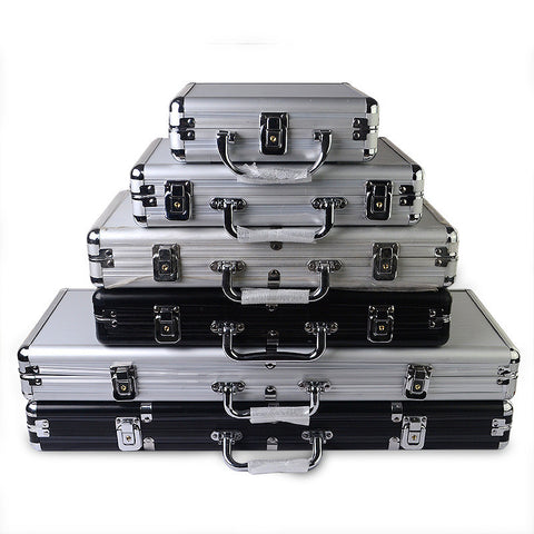 Portable Aluminum Box Texas Holdem Poker Chip Box Chip Box Aluminum Box Storage Box