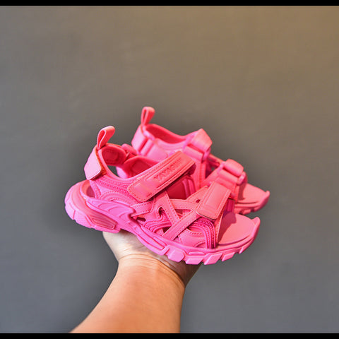 Children's Sports Sandals, Girls' Explosive Soft-Soled Children's Beach Shoes
