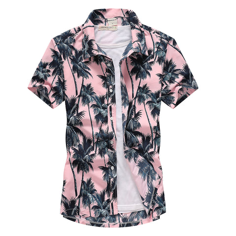 Surf Quick-Drying Short-Sleeved Floral Shirt