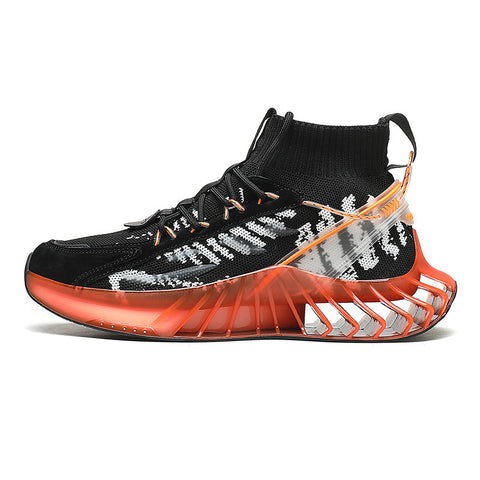 Sports Shoes Korean Version Of Large Size Breathable Casual Running Cross-border Large Size Men's Shoes