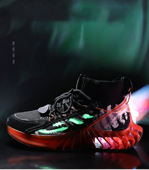 Sports Shoes Korean Version Of Large Size Breathable Casual Running Cross-border Large Size Men's Shoes