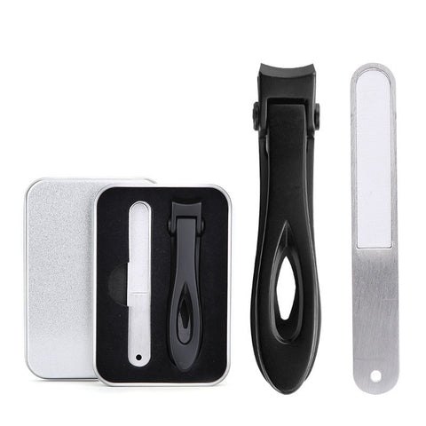 Stainless Steel Nail Clippers Nail Clippers Set Adult Household Pedicure Thick Nail Nail Clippers Single Large Mouth Nail Clippers