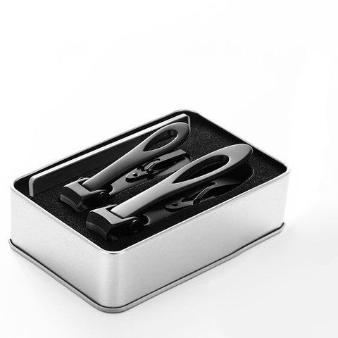Stainless Steel Nail Clippers Nail Clippers Set Adult Household Pedicure Thick Nail Nail Clippers Single Large Mouth Nail Clippers