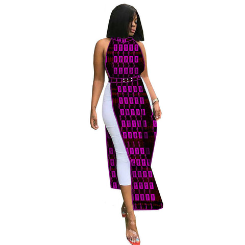 African Style Garment Midi Skirt