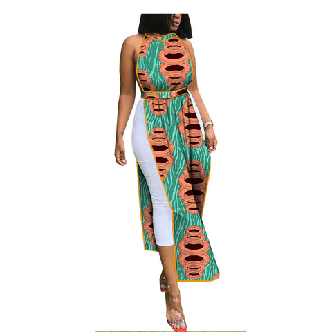 African Style Garment Midi Skirt