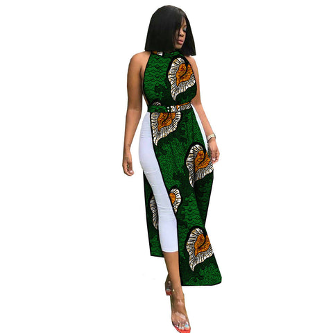 African Style Garment Midi Skirt