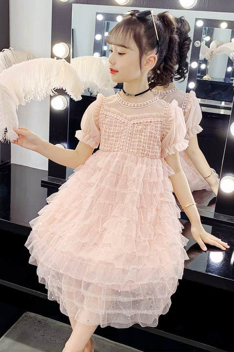Summer Net Celebrity Girl Dress
