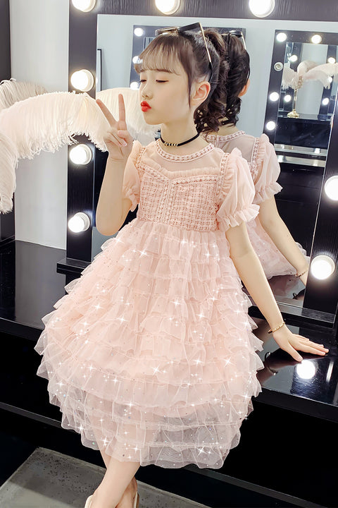 Summer Net Celebrity Girl Dress