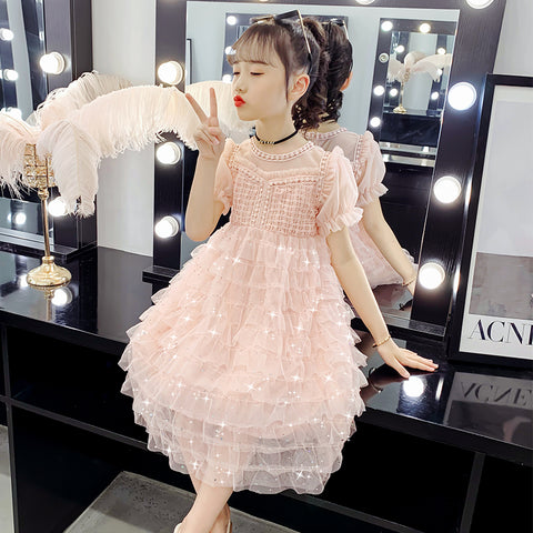 Summer Net Celebrity Girl Dress