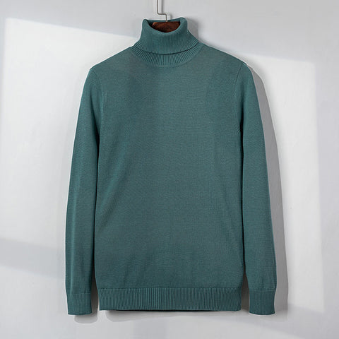 Fashion Youth All-Match High Neck Sweater Sweater Men
