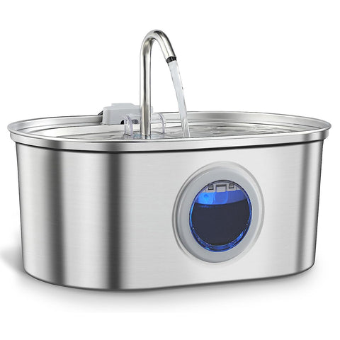 Water Feeder Stainless Steel Pet Water Dispenser