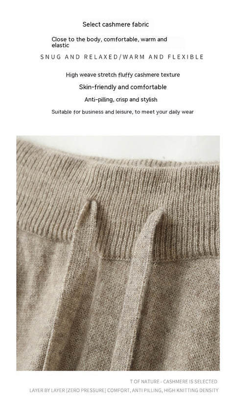 Men's Autumn And Winter New Flat Beam Casual Pants