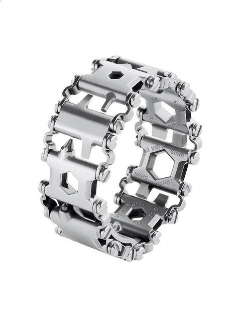 Multifunctional wear tool self-defense bracelet