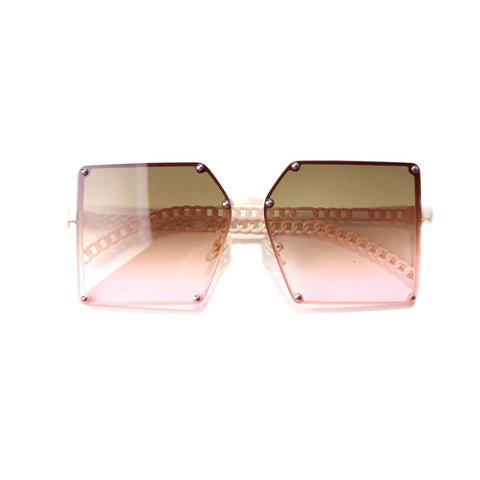 Ultraviolet-Proof Square Retro Sunglasses Glasses