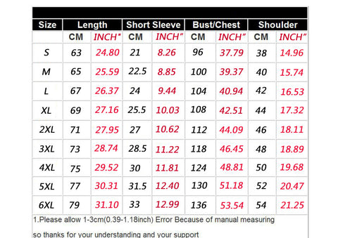 Digital printed short-sleeved T-shirt