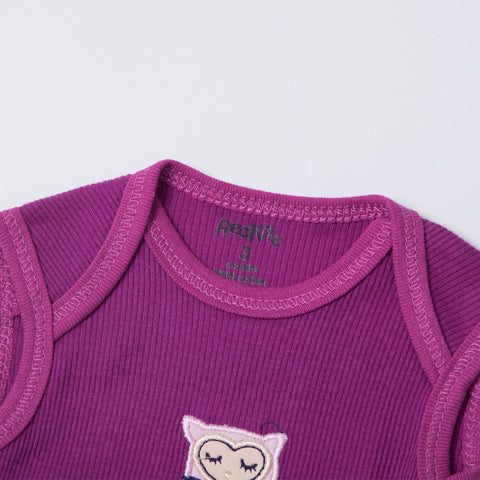 5 Pieces of Cotton Baby Sleeveless One-piece Romper