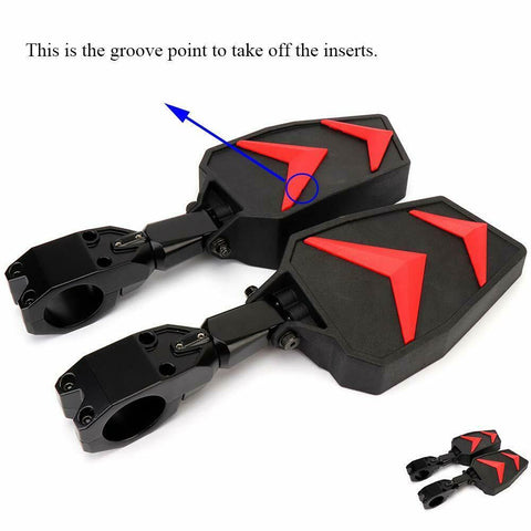 1.75 inch UTV folding wide-angle lens