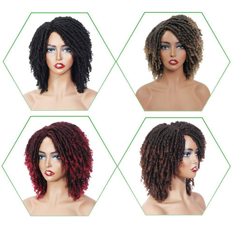 Braided Faux Locs Dreadlocks Wig