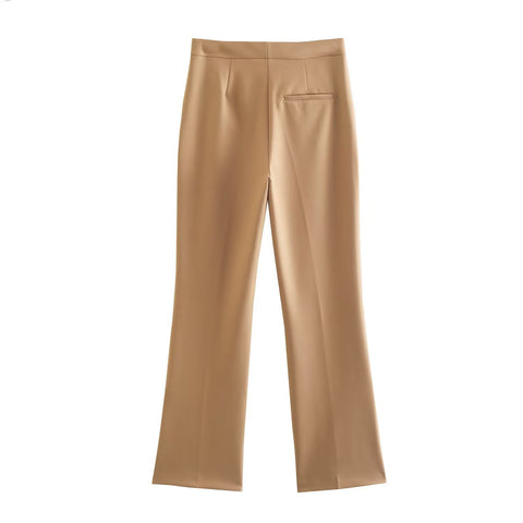 Women's Halter Top High-waist Casual Pants Suit