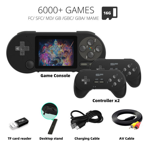 SF2000 Handheld Game Console Retro GBA Arcade Mini