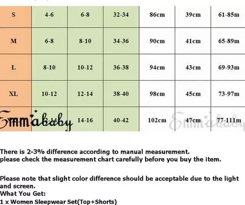 Underwear Womens Sleepwear Nightwear