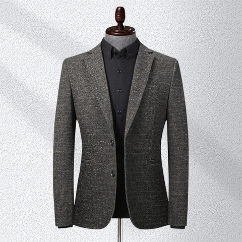 Business casual single jacket