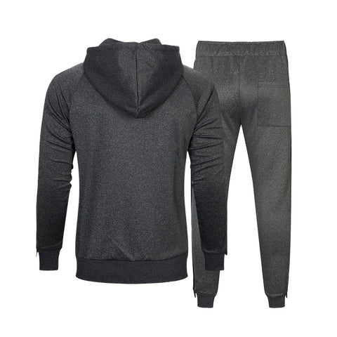 Men's suit large size autumn and winter sweater suit thin sweater