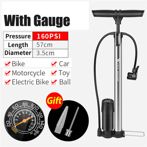 Vertical Inflatable Cylinder Stainless Steel Household Car Electric Vehicle