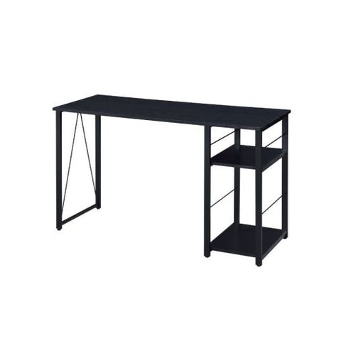 ACME Vadna Writing Desk, Weathered Oak Black Finish