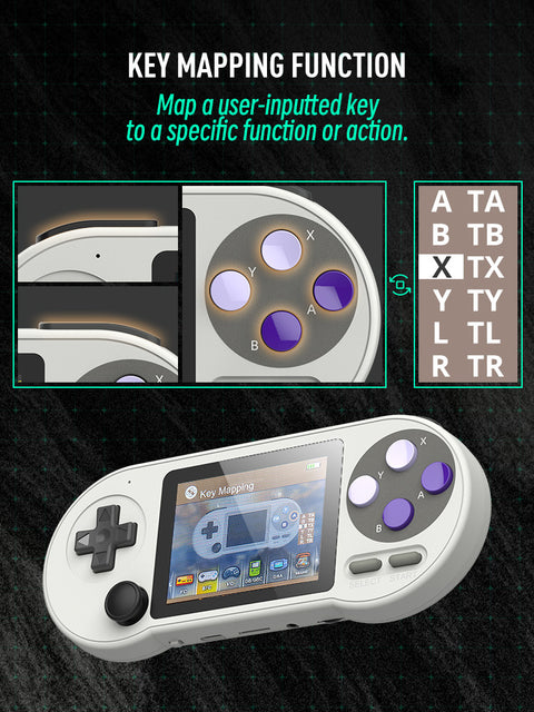 SF2000 Handheld Game Console Retro GBA Arcade Mini