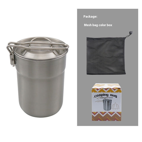 Outdoors Convenient 304 Stainless Steel Coffee Cup