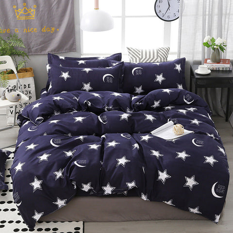 Single piece quilt cover for bedding