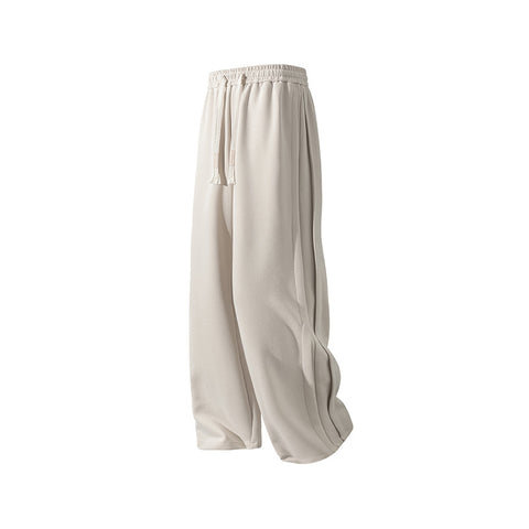 Fashion New Heavy Straight Sweatpants Men