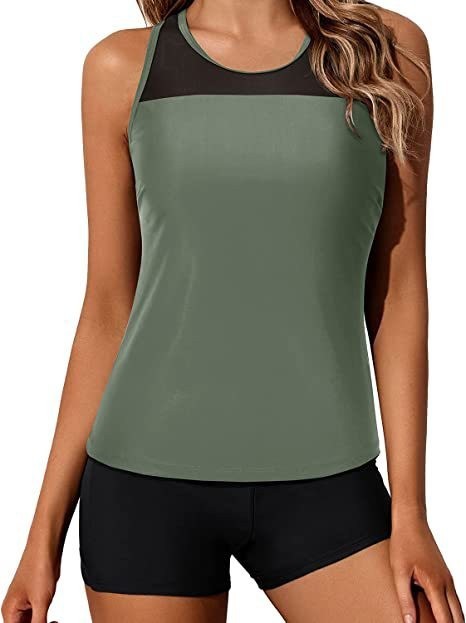 Seaside Vacation One-piece Bikini Women's Three-point Swimsuit Women