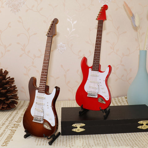 Mini Musical Instrument Electric Guitar Model Ornaments