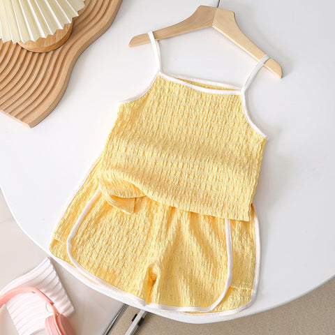 Summer New Girls' Camisole Set