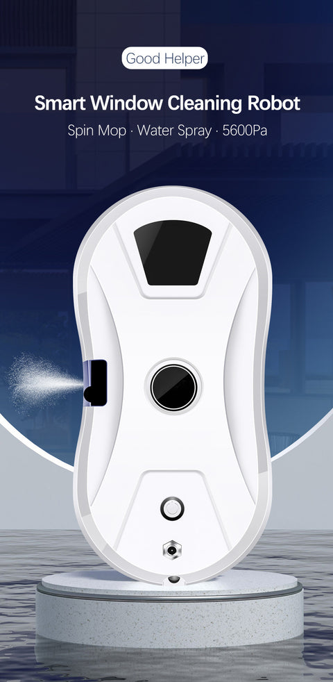 Automatic Intelligent Water Spray Window Cleaning Robot